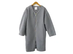 k03250612008　LEPSIM　Mサイズ　Gray　　アウター　コートミディアム丈　秋冬
