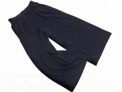 COMME CA ISM コムサイズム ワイド パンツ size11/紺 ■◇ レディース