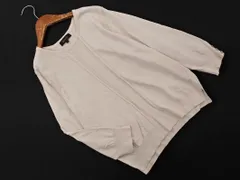 Reflect リフレクト 袖 ボタン ニット セーター size11/ベージュ ■◇ レディース