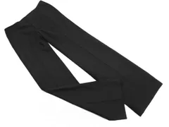 green label relaxing グリーンレーベルリラクシング ユナイテッドアローズ センタープレス加工 パンツ size38/黒 ■◇ レディース