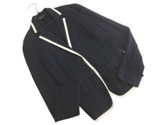 COMME CA ISM コムサイズム テーラード ジャケット sizeM/紺 ■◇ レディース