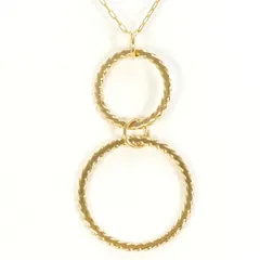 K10YG ネックレス 総重量約0.5g 約40cm