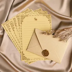 【在庫処分】レターセット 手紙 おしゃれ ヴィンテージ風手紙セット プロポーズ用手紙 便箋と封筒 ラブレター メッセージカード 結婚式 お祝い 挨拶 お見舞い お礼状用 手紙 誕生日 記念日 母の日