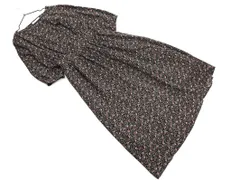 Ray Cassin レイカズン 花柄 ワンピース sizeF/黒 ■◇ レディース