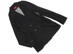 ELLE エル ダブルボタン ジャケット size38/黒 ■◇ レディースのサムネイル