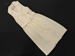 UNIQLO JW ANDERSON ユニクロ JWアンダーソン リネン混 ロング ベスト sizeS/アイボリー ■◇ レディース