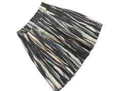 Reflect リフレクト 総柄 タック スカート size9/黒ｘベージュ ■◇ レディース