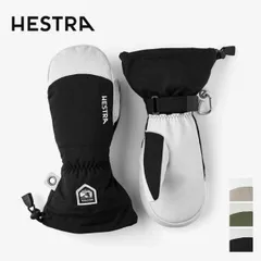 ヘストラ へリ スキー ミット 本革 ゴートレザー 取り外し式G-Loftライナー 防水透湿 ロングカフ ガイド愛用モデル HESTRA HELI SKI MITT 30571 Leather Ski Mittens Removable Liner (2510