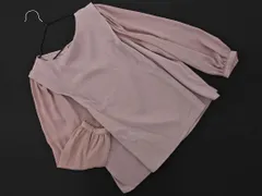 NATURAL BEAUTY BASIC ナチュラルビューティーベーシック ブラウス シャツ sizeS/ピンク ■◇ レディース