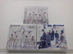 なにわ男子 CD 3点セット +Alpha 初回限定盤1(CD+BD)/2(CD+BD)/通常盤