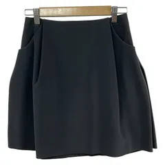 FOXEY NEW YORK(フォクシーニューヨーク) スカート サイズ38 M レディース - 32461 黒 ひざ丈