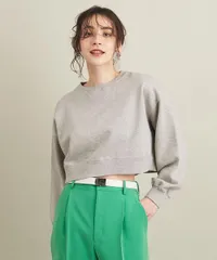 BEAUTY&YOUTH UNITED ARROWS BY ショートワイド裏毛スウェットプルオーバー