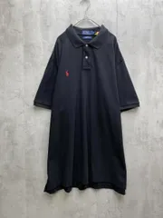 POLO RALPH LAUREN × BEAMS 限定版 右赤ポニー刺繍 半袖 ポロシャツ sizeXXL/黒  ■◆メンズ