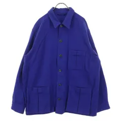 Camoshita UNITED ARROWS カモシタユナイテッドアローズ 長袖 シャツジャケット 50 ブルー メンズ 古着