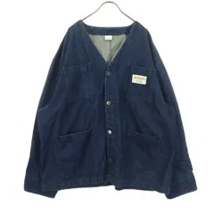 Mark Gonzales マークゴンザレス 長袖 デニム エンジニアジャケット L ブルー メンズ 古着