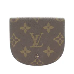 ルイヴィトン LOUIS VUITTON モノグラム ポルトモネ グセ 小銭入れ コインケース PVCレザー 茶 ブラウン M61970 /YT ■OH