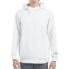 新品 [オークリー] FOA406953 PULLOVER FLEECE HOODIE (100) WHITE US S サイズ (日本 M サイズ相当)