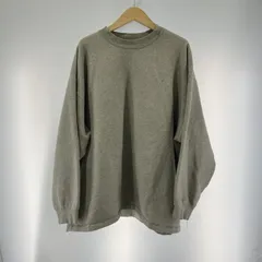 【中古】ESSENTIALS モックネックスウェット サイズXL グレー △首周り汚れあり[19]のサムネイル