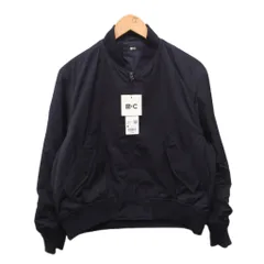 ユニクロ UNIQLO :C シー タグ付き ボマージャケット ブルゾン MA-1 パープル M