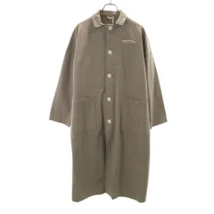 nop de nod ノップドゥノッド ステンカラーコート M グレー レディース 古着