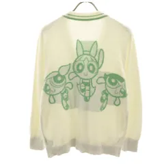 SNIDEL HOME スナイデルホーム THE POWERPUFF GIRLS パワーパフガールズ コラボ バターカップ 長袖 カーディガン F アイボリー ルームウェア レディース 古着のサムネイル
