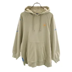 adidas by Stella McCartney アディダスバイステラマッカートニー 長袖 スウェットパーカー L ベージュ レディース 古着のサムネイル