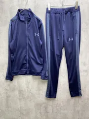 UNDER ARMOUR アンダーアーマー ジャージ上下 セットアップ sizeS/ネイビー ■◇レディース