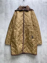 LAVENHAM ラベンハム キルティング コート size36/茶 ◆■レディース