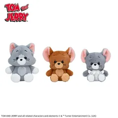 トムとジェリー レトロメモリー ぬいぐるみ ベビー 非売品 マスコット プライズ タフィー