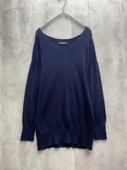 グリーンレーベルリラクシング ユナイテッドアローズ Vネック ニット セーター ネイビー ■◇レディース