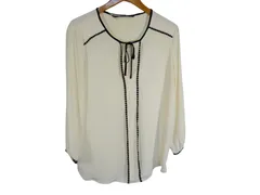 k05250621097　ZARA BASIC　Mサイズ　White　　トップス　長袖シャツ　春夏