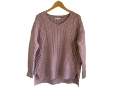 k05250621052　PLST　Mサイズ　Purple　　トップス　ニットorセーター　秋冬