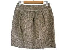 k05250621038　CROLLA　36　マルチカラー　Ｓサイズ程度　スカート　ミニスカート　秋冬