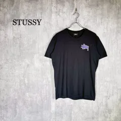 『STUSSY』ステューシー（L）CHECKER STOCK Tシャツ