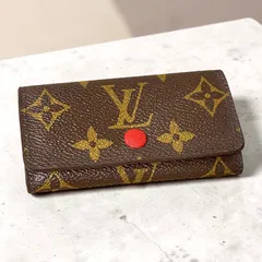 y29 ミュルティクレ 4 4連　Louis Vuitton　ルイ ヴィトン　キーケース　鍵入れ　モノグラム　フーシャ
