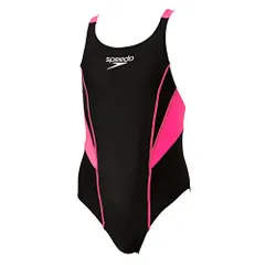 新品 Speedo(スピード) 競泳水着 FLEX ZERO II Junior Suit フレックスゼロ2ジュニアエイムカットスーツ ガールズ SCG02206F ブラック/フラッシュピンク 140