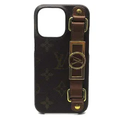 ルイヴィトン LOUIS VUITTON モノグラム バンパー ドーフィーヌ 13 13Pro アイフォンケース スマホケース M81214 ☆AA★