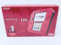 【未使用に近い】ニンテンドー 2DS レッド 本体