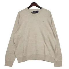 【中古品】POLO RALPH LAUREN ポロ・ラルフローレン CREW NECK KNIT クルーネック ニット 前V 長袖 トップス 【147-260306-as-14-izu】
