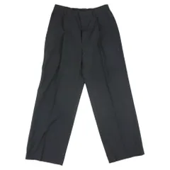 theory セオリー ウール スラックス ワイド パンツ ダークグレー系 28【美品】【中古】のサムネイル