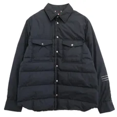 MONCLER モンクレール D209U4031600 × FRAGMENT フラグメント MAZE JACKET ダウン ジャケット ネイビー系 4【中古】