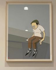 額装済】YUSUKE HANAI「Untitled」シルクスクリーン/花井祐介 - メルカリ