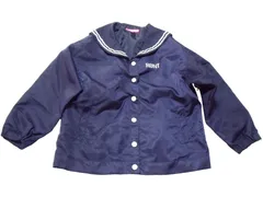 k03250517075　RONI　135　紺×白　　アウター　ナイロンジャケット　秋冬