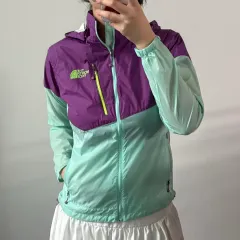 L THE NORTH FACE ザノースフェイス ウィメンズ バイカラー ウィンドブレーカー