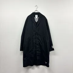 White Mountaineering ホワイトマウンテニアリング x adidas アディダス WM LONG COAT ロング コート ブラック 系 size J O US M 803-0020のサムネイル
