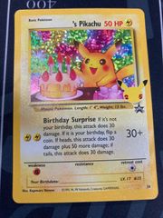 おたんじょうびピカチュウ 英語 プロモ 25th ポケカ - メルカリ