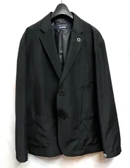 25SS COMME des GARCONS HOMME ｜コムデギャルソンオム ウールラミー ポプリンベンチレーション ジャケット