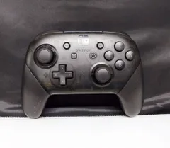 T【HY】【ジャンク品】nintendo Switch 純正 スイッチ Proコントローラー プロコン HAC-013 ブラック HD振動 NFC搭載[ゆうパケット発送、送料無料]