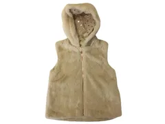 k04250501008　H&M　EUR 110/116　US 5T/6　CA 4-6A　CN 120/60　MX 4-6A　AUS 5-6　UK 4-6Y　ベージュ系　4~6歳児目安　アウター　ダウン,中綿ベスト　秋冬