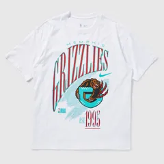 【送料無料・匿名配送】Nike ナイキ NBA グリズリーズ 公式 復刻 HWC Tシャツ 白 新品 正規品